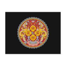 Bhutan Coat of Arms Post Cards