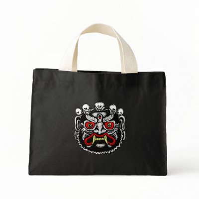 Bhutan Demon Halloween Candy Bag by horrorhaven