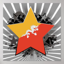 Bhutan Star Print