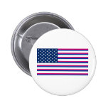 Bi American Pinback Button