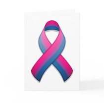 Bi Awareness Ribbon Card