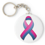 Bi Awareness Ribbon Keychain