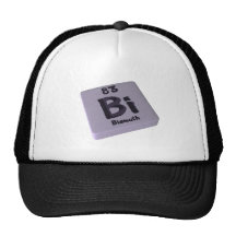 Bi Bismuth Trucker Hat