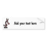BI- Custom Stubborn Mule Bumper Sticker