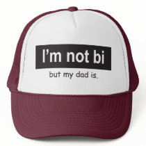 Bi Dad Trucker Trucker Hat