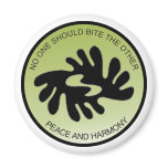 BI NKA BI PEACE AND HARMONY Magnet