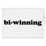 Bi-Winning Card