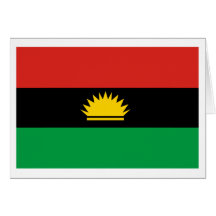 Biafra Flag (1967-1970) Greeting Cards