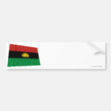Biafra Waving Flag (1967-1970) Bumper Stickers