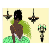 Bianca in Green - Postcards