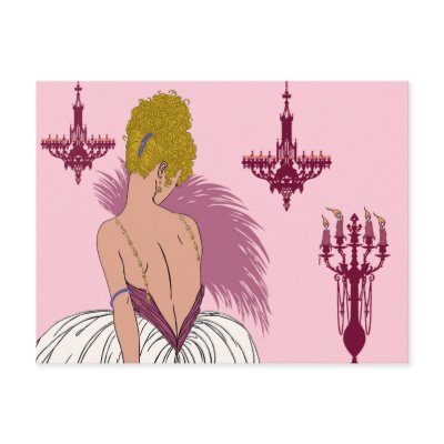 Bianca in Pink - Postcards by metroswank