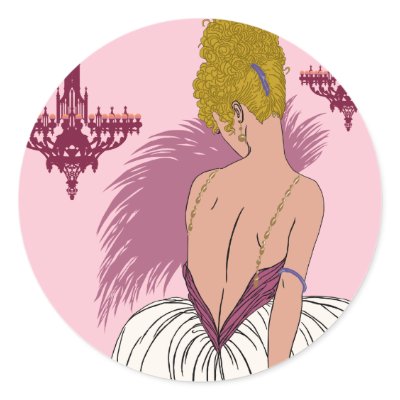 Bianca in Pink - Stickers by metroswank