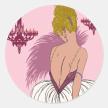 Bianca in Pink - Stickers