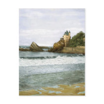 Biarritz. Postcard