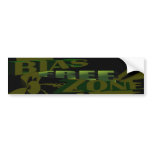 Bias Free Zone Bumper Sticker