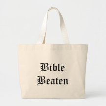 Bible Beaten Tote Bag
