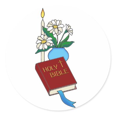 Bible Candle Daisies by GoodOldDays