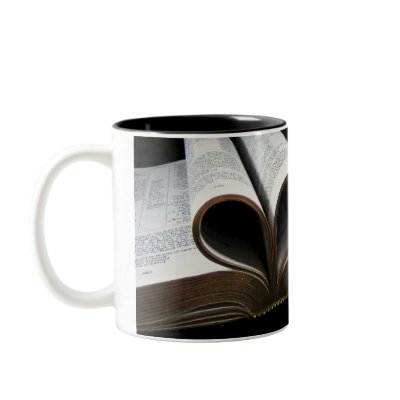Bible Heart Coffee Mugs by dryfhout