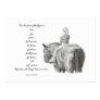 BIBLE MINI CARD: Horse: FRUIT OF SPIRIT: Drawing Business Cards