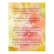 Bible passage postcard