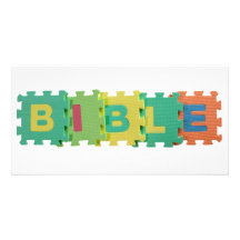 Bible Personalised Photo Card