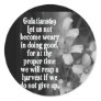BIBLE SCRIPTURE GALATIANS 6:9 STICKERS