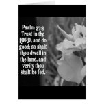 BIBLE SCRIPTURE PSALM 37:3 TRUST THE LORD