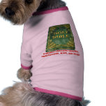 Bible Sex Violence Warning pet clothing