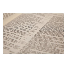 Bible Text Photographic Print