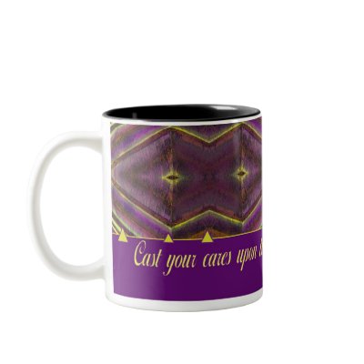 Bible Verse 1 Peter Coffee Mug by DonnaGraysonAbstract