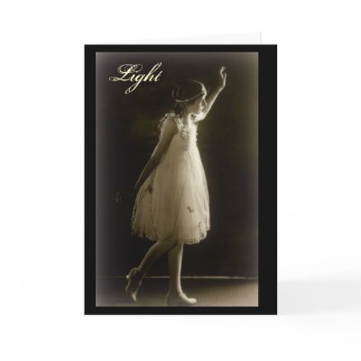 Bible Verse Greeting Card Light by cathbas