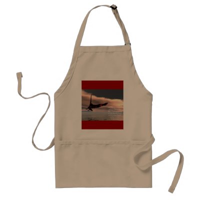 Bible Verse Isaiah 40: 28-31 with Eagle Apron by tshirts4christians