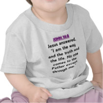 Bible Verses - John 14:6 Shirts