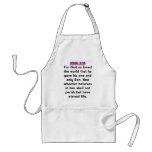 Bible Verses - John 3:16 Aprons