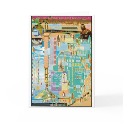 Biblical Genealogy Chart Greeting Cards by genocharts