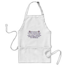 Bibliomania Apron
