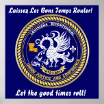 Bicentennial Louisiana 20 X 20 Party See Notes Posters