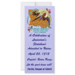 Bicentennial Louisiana Important See Notes Below Personalized Rack Card