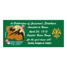Bicentennial Louisiana Important See Notes Below Full Color Rack Card