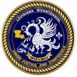 Bicentennial Louisiana Mardi Gras Party  Pin photo sculptures
