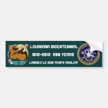 Bicentennial Louisiana Mardi Gras Party See Notes Bumper Stickers