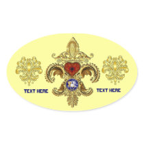Bicentennial Mardi Gras Over 50 Colours Stickers