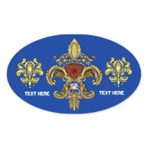Bicentennial Mardi Gras Over 50 Colours Stickers