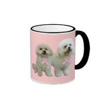 Bichon Breast Cancer Mug