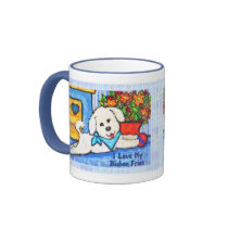 Bichon Dog Love Coffee Mug