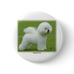 Bichon Frise 9F85D-15 Button