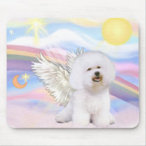 Bichon Frise Angel Mouse Mat