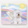 Bichon Frise Angel Mouse Mat