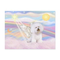 Bichon Frise Angel Postcard