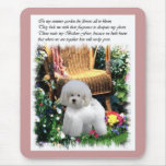 Bichon Frise Art Gifts Mouse Mat